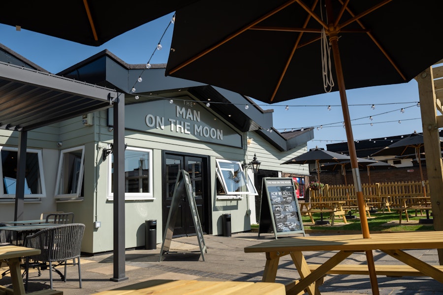 The recently refurbished Man on the Moon in Ipswich